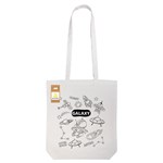 Colouring Long Handle Cotton Bag  Pencils