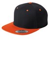 SportTek Yupoong Flat Bill Snapback Cap