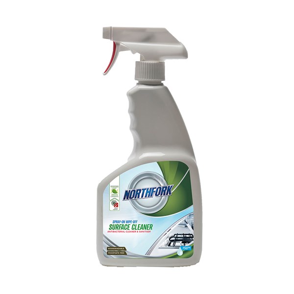 Northfork Geca Spray On Wipe Off Surface Cleaner & Dregreaser 750Ml