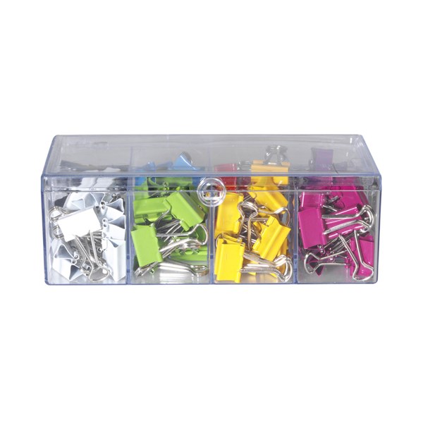Celco Foldback Clips Coloured 19mm Assorted Box 96